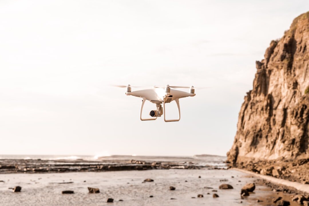drone delivering package
