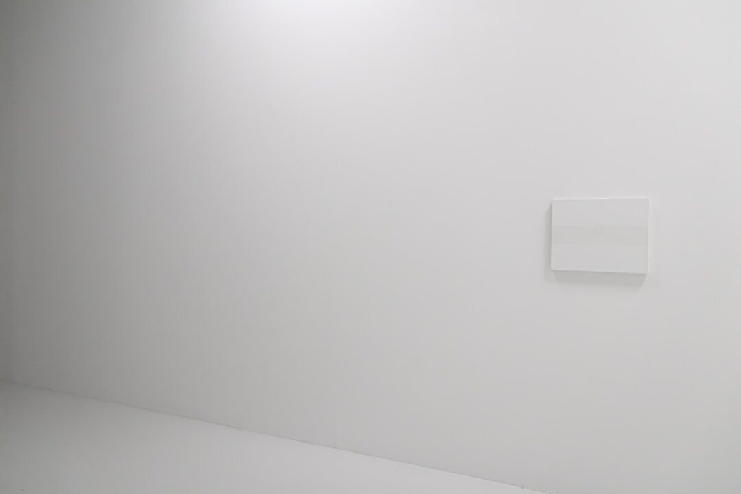smart thermostat on wall