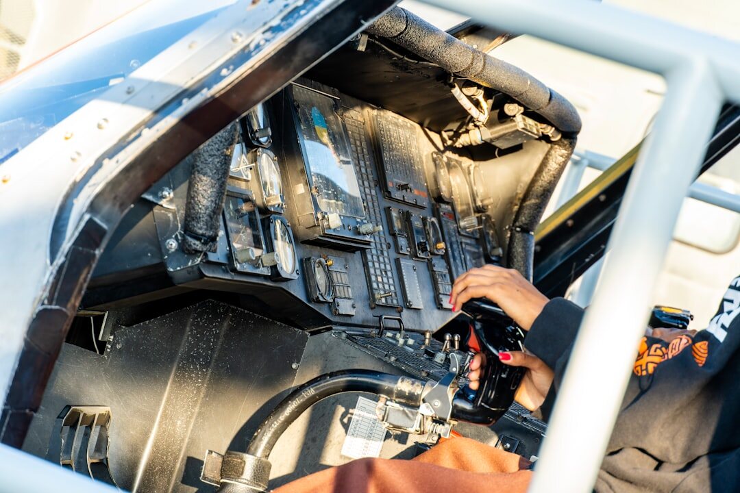 engineer inspecting electric car battery